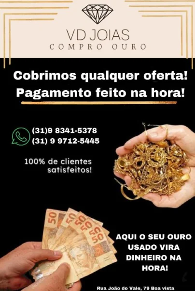 Compro Ouro Vdjoias