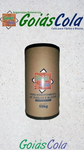 Cola Polimerica Goiás Cola para Tijolos e Blocos