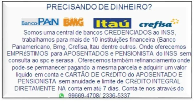 Emprestimo para Aposentados e Pensionista do Inss