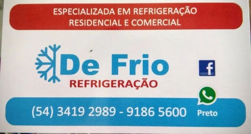 de Frio Refrigeracao