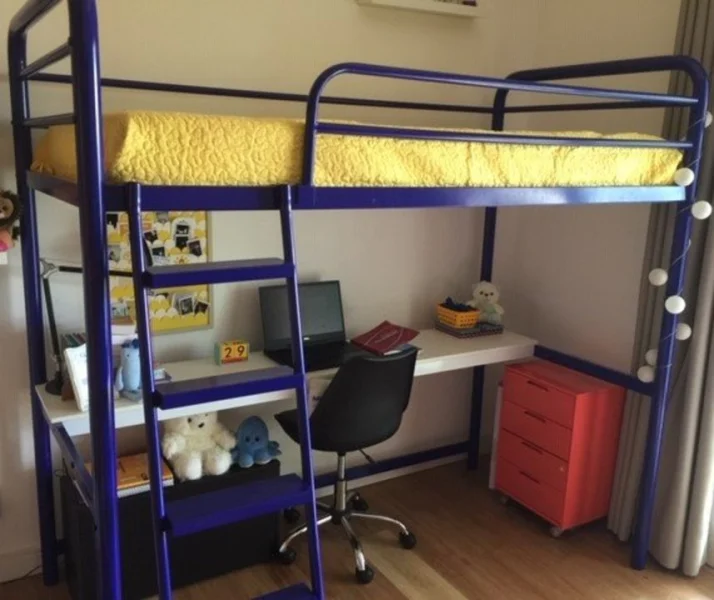Cama com Escrivaninha - New Link Sistema Quarto Integrado Tok&stok
