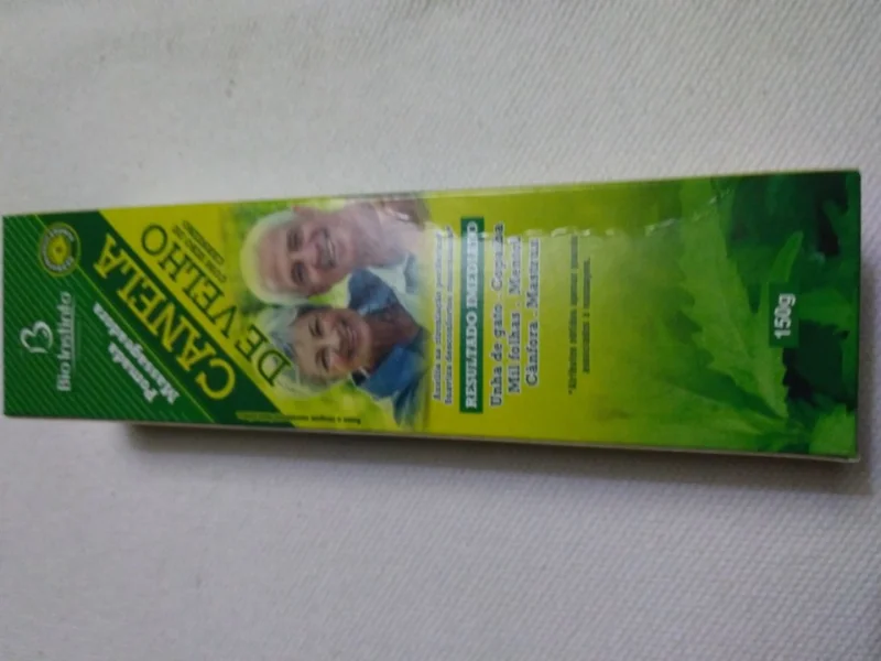 Pomada Massageadora Canela de Velho, Bisnaga com 150g
