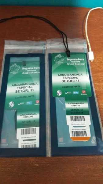 Ingresso para o Carnaval no Sambódromo