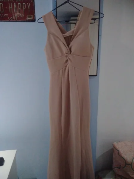 Vestido Rosa Claro de Festa
