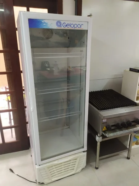 Expositor de Bebidas Gelopar Vertical Porta de Vidro - Gptu 40 - 220v