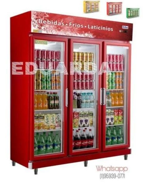 Auto Serviço 3 Portas*geladeira Expositora*expositor Auto Atendimento*