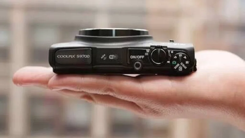 Camera Nikon Coolpix S9700 Preta (nova) c/ Acessórios