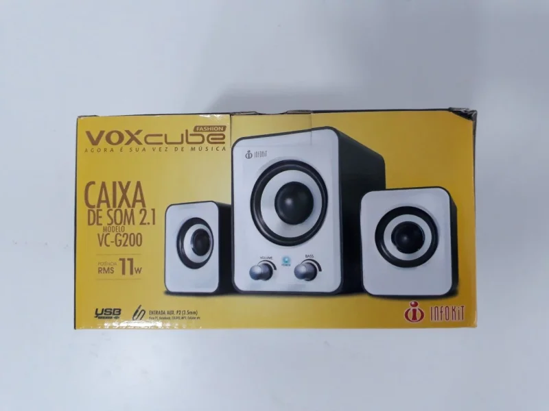 Caixa de Som Infokit Pc Notebook Novo