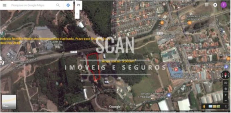 Terreno com 9500 m2 em Louveira - Jardim Vera Cruz por 5.500.000,00 à Venda