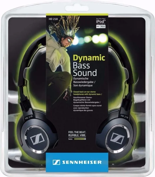 Fone de Ouvido Sennheiser Estéreo 108 Db Hd 218