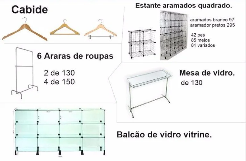 Kit de Acessório para Loja
