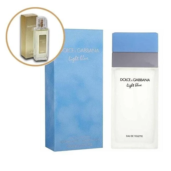 Doce & Cabana Light Blue Feminino Fantastico - Gold 64 - Promoção 50%