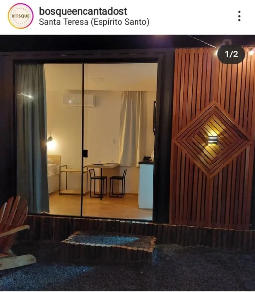 Pousada e Hotel Bosque Encantado - Cabanas Rústicas - Santa Teresa/es