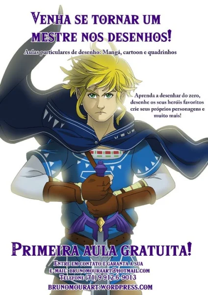 Aulas Particulares de Desenho (mangá e Cartoon) em Salvador e Região
