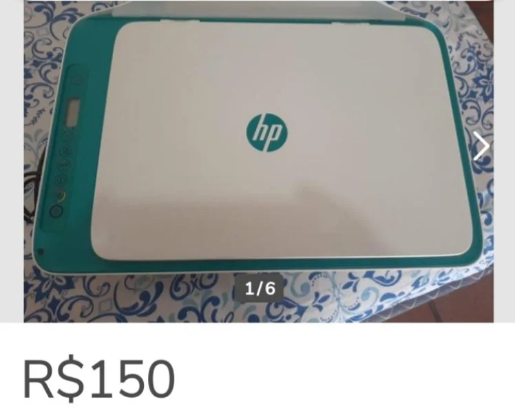 Vendo uma Impressora Semi Nova Hp Advantage