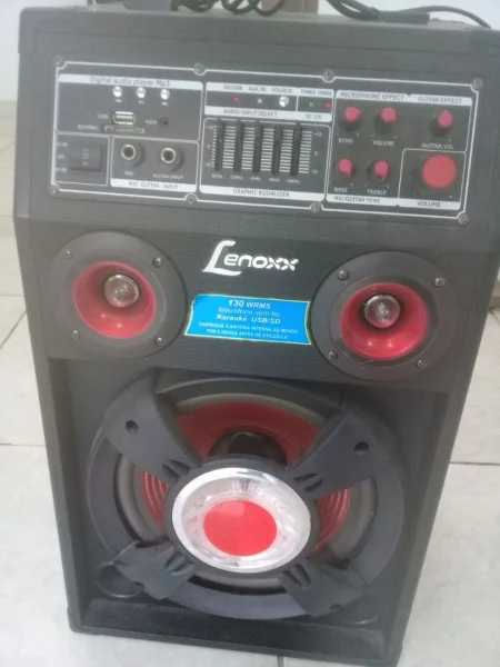 Caixa Amplificada Lenoxx