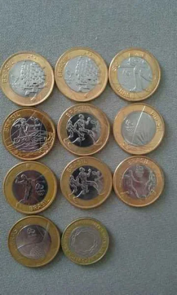 Moedas das Olimpíadas de 2016