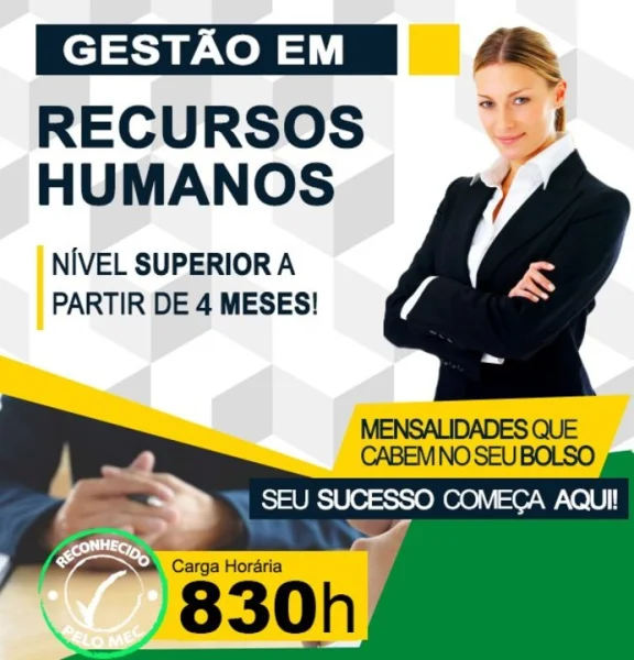 Curso Superior Sequencial Gestão em Recursos Humanos