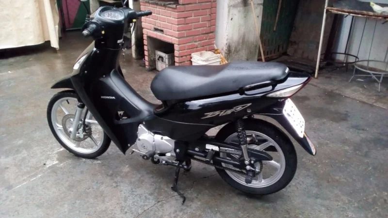 Honda Biz + 125 2007 Preta