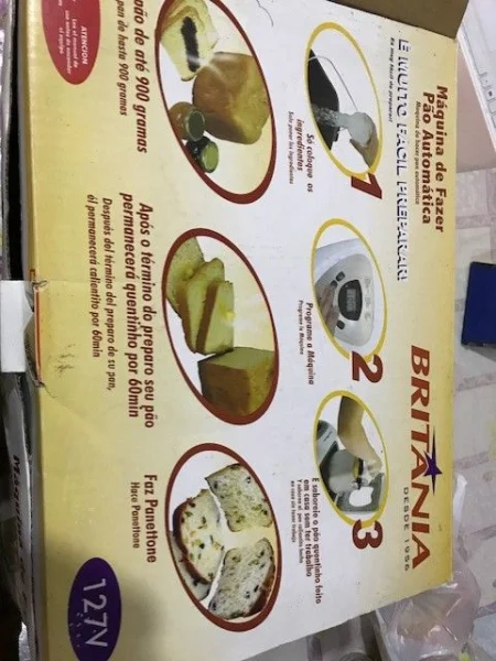 Máquina de Fazer Pão Oportunidade