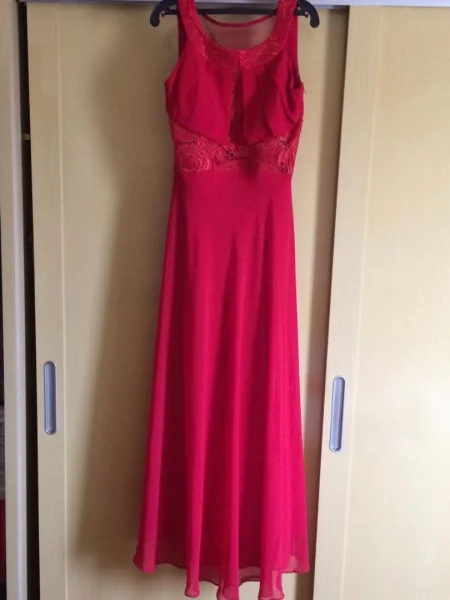 Vestido de Festa Longo Vermelho