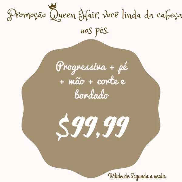 Promoção Queen Hair