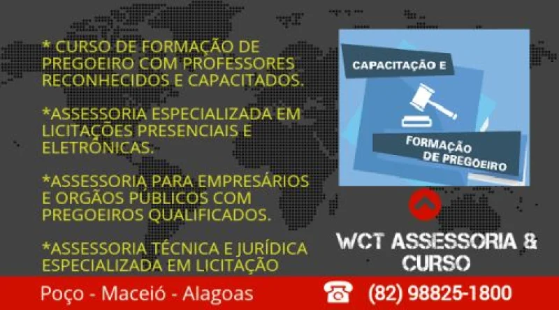 Wct Assessoria e Curso em Licitação