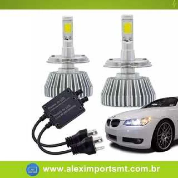 Lâmpada Super Led Automotiva H8 30w 12v 6200k Multilaser Au827