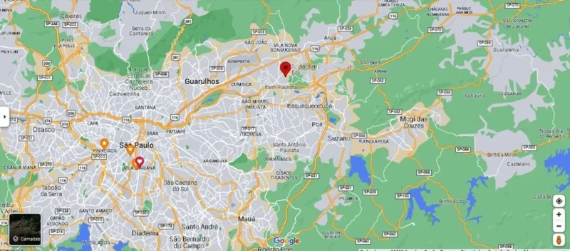Vendo Terreno de 13.100 M2. em Guarulhos, Bairro dos Pimentas