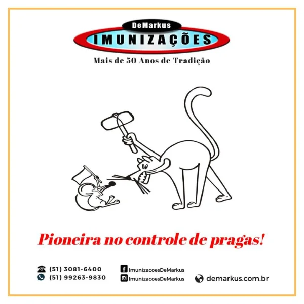 Imunizadora e Descupinizadora de Markus