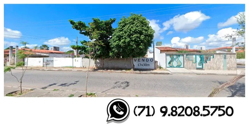 Vendo Terreno no Bairro Sim Feira de Santana ótima Localização
