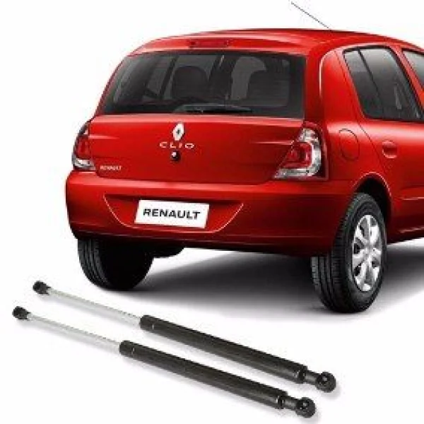 Amortecedor Tampa Traseira Porta Malas Clio Hatch 00 à 2016 Par 80