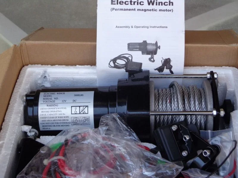 Quincho 3.000 Lbs(+ 1.500 Kilos)elétrico 12volts