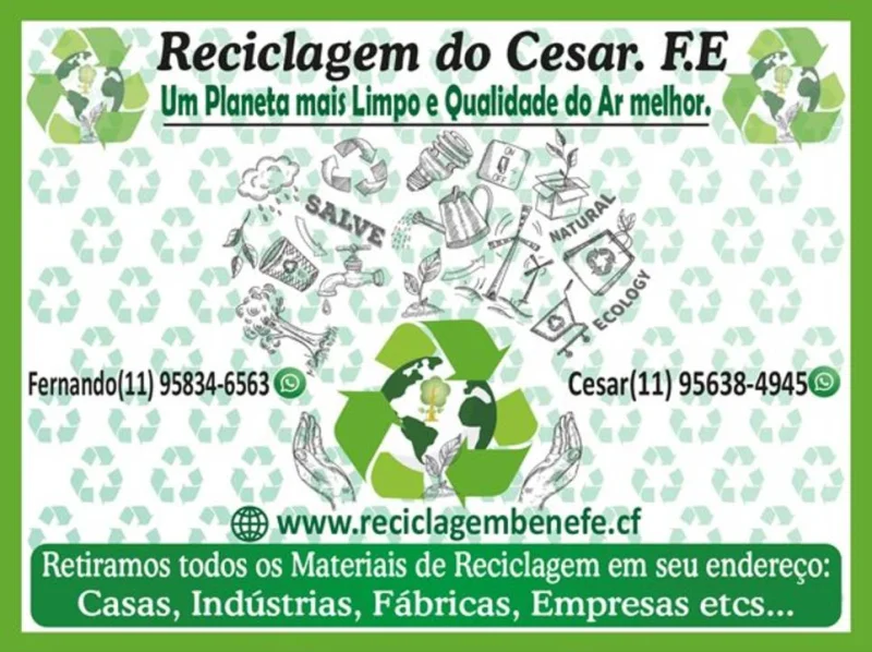 Reciclagem de Materiais em Arujá