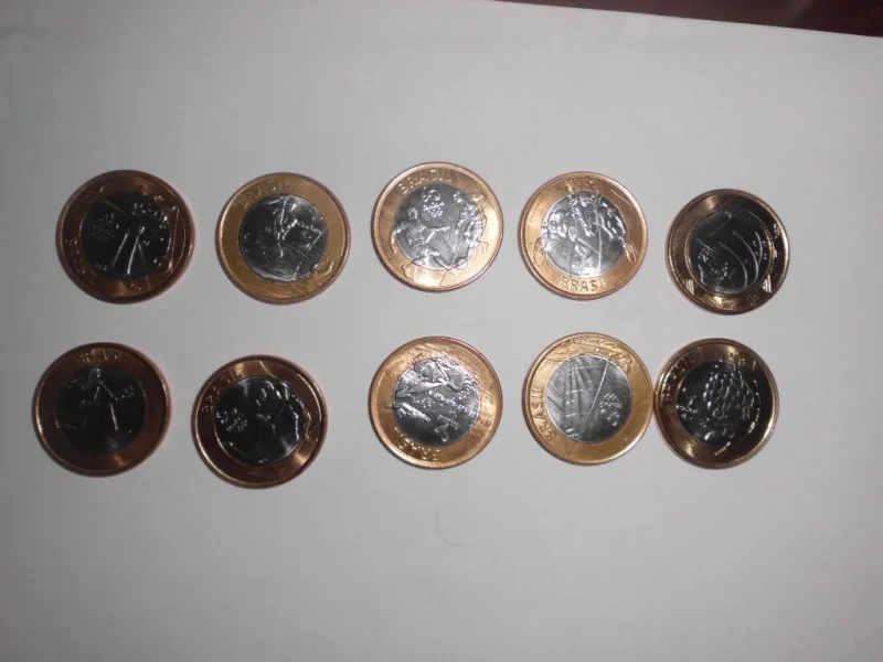 Moedas das Olimpiadas