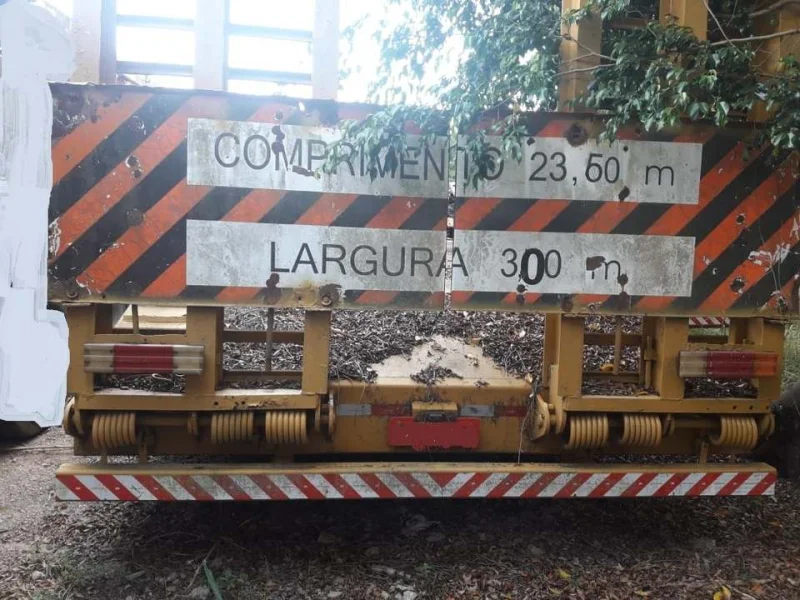 Prancha Carrega Tudo 04 Eixos Plana