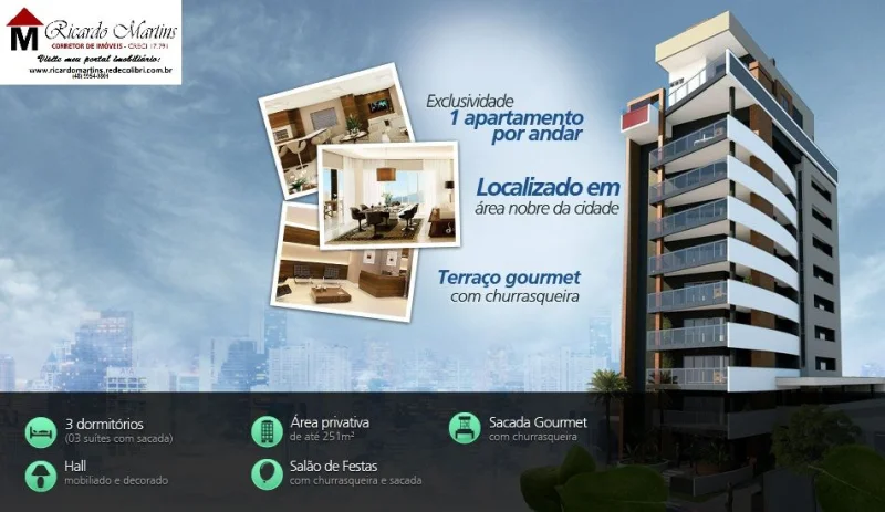 Piacenza Residencial Bairro Centro Apartamento à Venda Criciúma