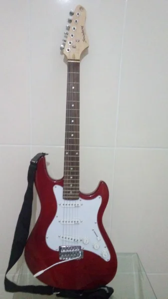 Guitarra Strinberg + Pedaleira Zoom G1 K (signature)+acessórios e Capa
