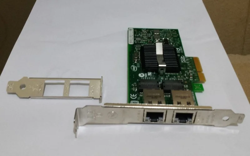 Placa Rede Intel Pro 1000 Pt Dual Port Gigabit + Netgear Gs605 Switch