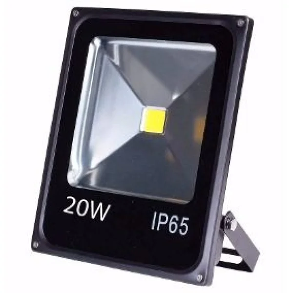 Refletor Led Holofote 20w Bivolt Prova Dágua Branco Frio