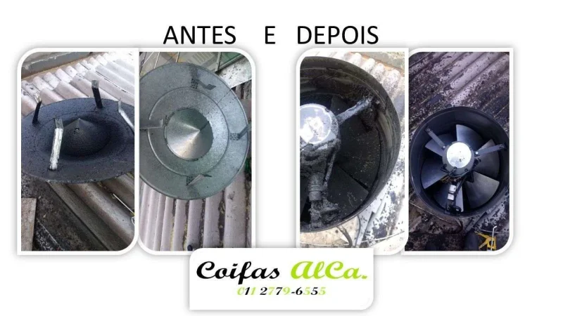 Coifas Alca - Venda, Instalação, Manutenção e Limpeza Coifa