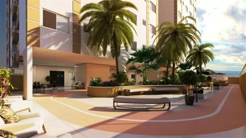 Apartamento com 84.45 m2 - Parque São Vicente - São Vicente SP