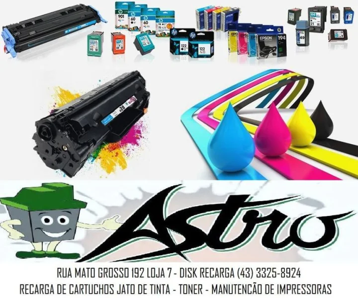 Astro Recarga de Cartuchos e Toner