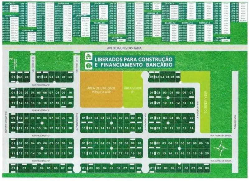 Loteamento Vila Real Bairro Santa Luzia