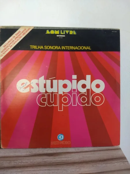 Lp da Novela Estúpido Cupido Internacional 1976 Som Livre