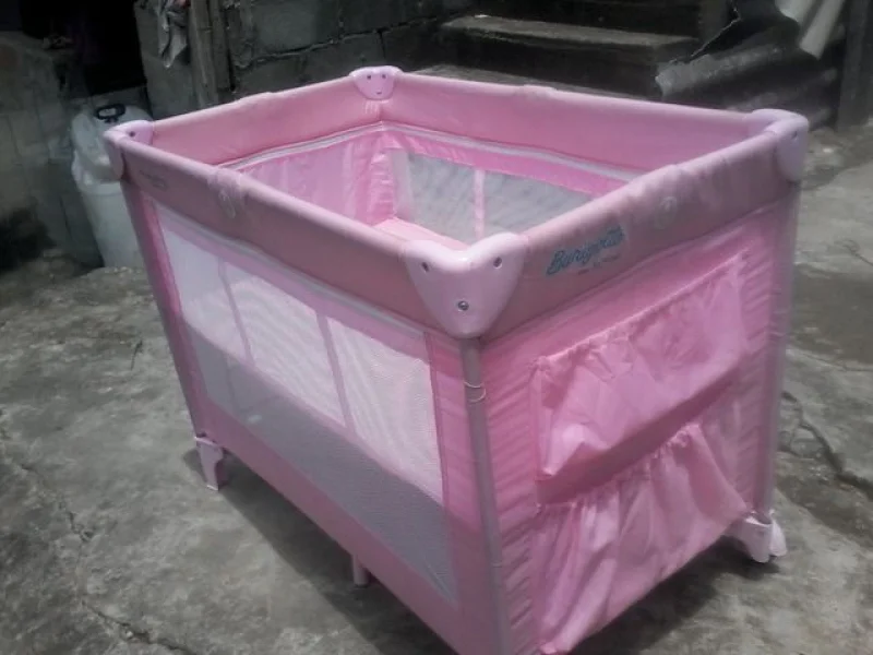 Berço Chiqueirinho Burigotto Rosa