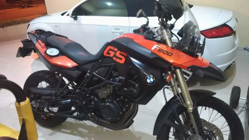 BMW F800 GS Laranja