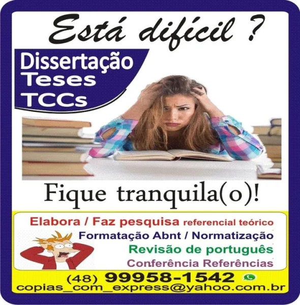Teses Dissertação Monografias Tccs Artigos Projetos Livros Lembre-se !