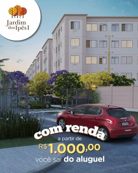Saia do Aluguel! Apartamentos a Partir de 120mil!