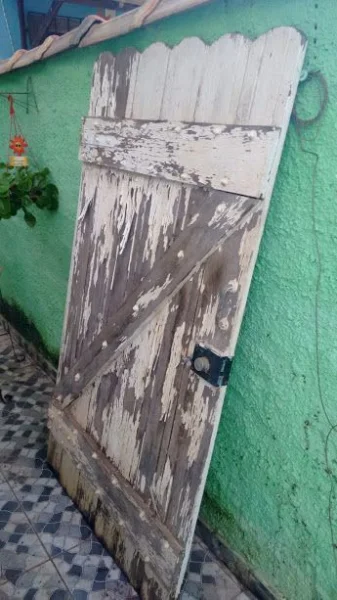 Portão de Madeira Garagem/social